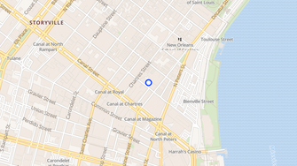 Map for Iberville Gardens - New Orleans, LA