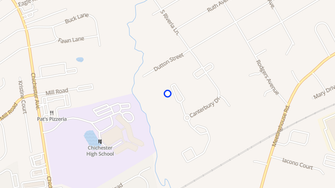 Map for Park View at Naaman's Creek - Upper Chichester, PA