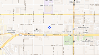 Map for Astor Apartments - Provo, UT