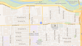 Map for Ashton on West Dallas - Houston, TX