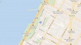 Map for Trump Place 160 Riverside Boulevard - New York, NY