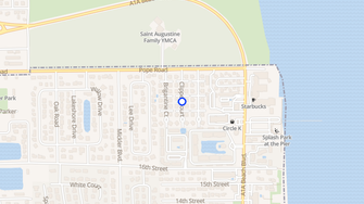 Map for Seaside Villas - Saint Augustine Beach, FL