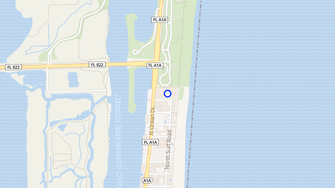 Map for Villas of Positano - Hollywood, FL