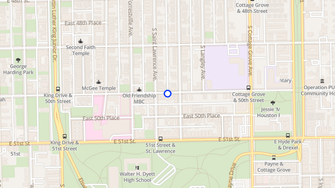 Map for Cornerstone Apartments - Chicago, IL