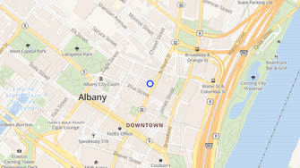 Map for Steuben Place Apartments - Albany, NY
