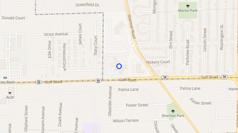 Map for Belmont Village Glenview - Glenview, IL
