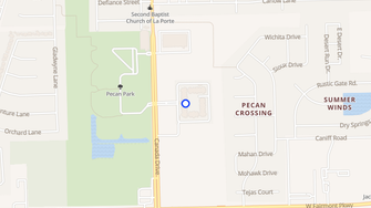 Map for Mariposa Apartment Homes at Pecan Park - La Porte, TX