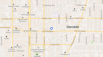 Map for ACE 121 - Glendale, CA