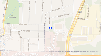 Map for 3417 N Bales Avenue - Kansas City, MO