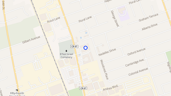 Map for Cloverdale Park Apartments, LLC - Saddle Brook, NJ