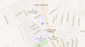 Map for Fetters Apartments - Sonoma, CA
