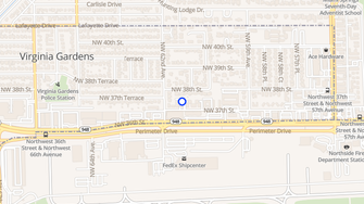 Map for Petite Maison Apartments - Virginia Gardens, FL
