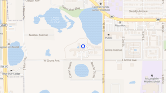 Map for Water's Edge of Lake Wales - Lake Wales, FL