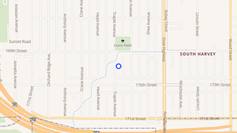 Map for 16939 Trapet Ave - Hazel Crest, IL