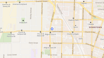 Map for 1703-13 Ridge Ave. - Evanston, IL
