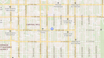 Map for Belmore Apartments - Denver, CO