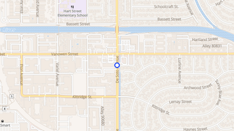 Map for Warner Center Townhomes - Warner Center, CA
