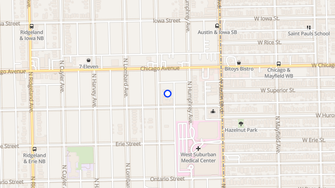 Map for 408-416 N. Taylor Ave. - Oak Park, IL