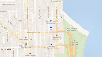 Map for 5713-15 N. Kenmore Ave. - Chicago, IL