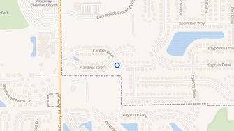 Map for 8227 Captain Dr - Avon, IN
