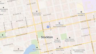 Map for Anchor Village Apartments - Stockton, CA