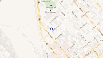 Map for Christensen Courts - Pocatello, ID