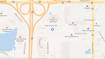 Map for Southwick Apartments - Matteson, IL