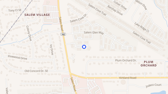 Map for Salem Terrace - Covington, GA