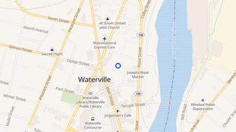 Map for Appleton Apartments - Waterville, ME