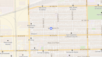 Map for 2229 W. Cullerton St. - Chicago, IL