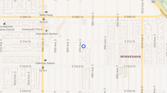 Map for 5109 37th Ave S - Minneapolis, MN