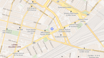 Map for Hayden Apartments - Long Island City, NY