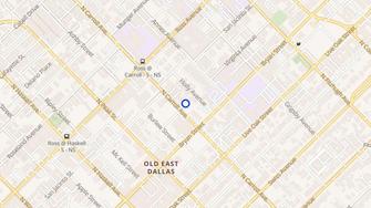 Map for 1500 N Carroll Ave - Dallas, TX