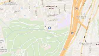 Map for Terraces at Arlington View - Arlington, VA