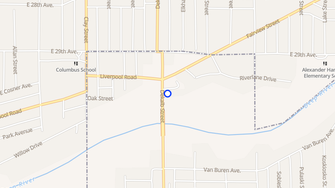 Map for Circle Mobile Home Park - Lake Station, IN