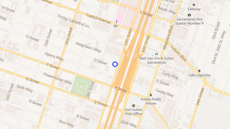 Map for 2829 O Street - Sacramento, CA