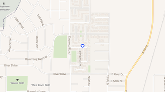 Map for Robert Noriega Mobile Home Park - Brawley, CA