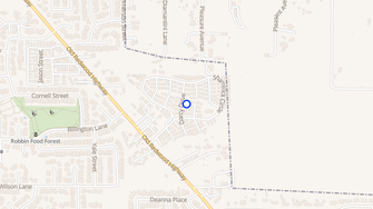 Map for Shamrock Mobile Home Community - Santa Rosa, CA