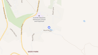 Map for Mund Mobile Home Park - Saint Helena, CA