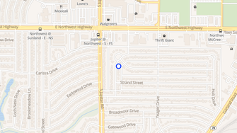 Map for 12224 Gardenia Drive - Dallas, TX