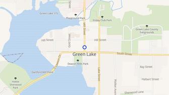 Map for Dartford Bay Apartments - Green Lake, WI