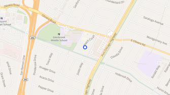 Map for Olivera Villa Apartments - Concord, CA