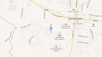 Map for Jamestown Apartments - Jamestown, TN