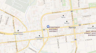 Map for Xenia Towers - Xenia, OH
