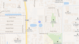 Map for The Place at Summerlin - Fort Myers, FL