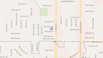 Map for Avalon Square Apartments - Bradenton, FL