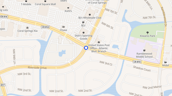 Map for Visconti Condominium  - Coral Springs, FL