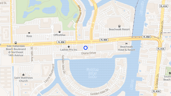 Map for Coastal Vii Apartments Incorporated - Hallandale, FL