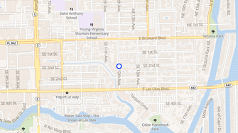 Map for Las Olas Regency Apartments - Fort Lauderdale, FL