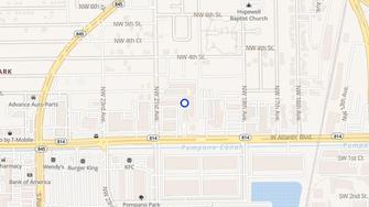 Map for Eagle Pointe - Pompano Beach, FL